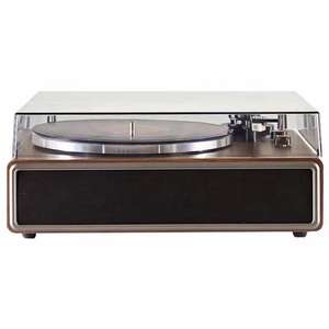 Tourne-disque <span class=keywords><strong>vinyle</strong></span> vintage tout-en-un avec haut-parleurs intégrés, lecture Bluetooth et cache anti-poussière pour audiophiles et usage domestique - Product Image 3