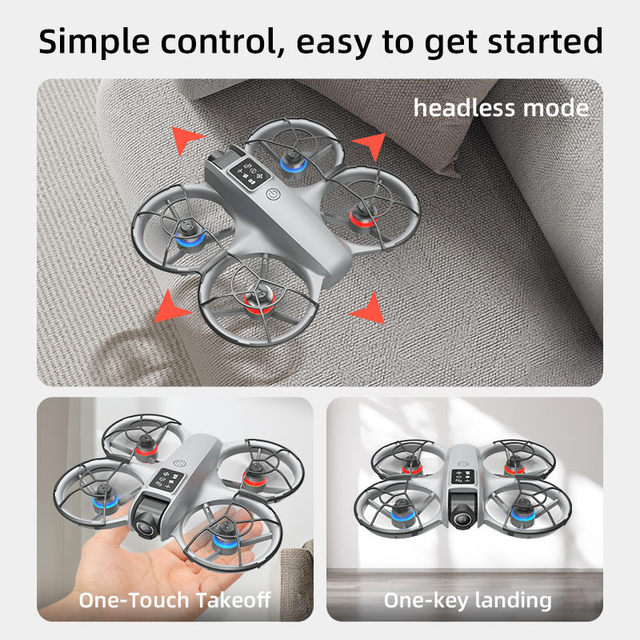 Hot Selling Mini RC Drone Brushless High-definition Camera Fixed-wing Drone
