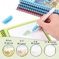 Planche à dessin réutilisable pour enfants et livre de coloriage Magical Mess-free Water Doodle Cadeau pour enfants