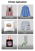 Impresora Digital Directa a Prenda FULIYIN, Impresora de Camisetas DTG Digital A2 A3 A4