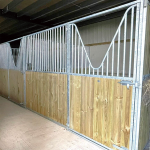 Qiqian Maßgefertigter Luxus-Pferdestall, Vorgefertigter Tragbarer Feuerverzinkter Pferdestall mit Standard-Bambusfüllplatten - Product Image 6