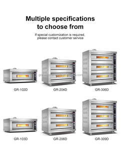 GRACE Nuovo Forno Elettrico Industriale a 4 Piani per Panifici, Ristoranti e Hotel - Produzione di Pane e Pizza - Product Image 1