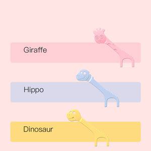 Trẻ em xỉa nha khoa Picks 58pcs thân thiện với môi đầy màu sắc xỉa Pick trẻ em flavour phân hủy sinh học hình dạng động vật xỉa Picks cho trẻ em - Product Image 3