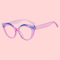 Monture de lunettes optiques œil-de-chat rétro pour femme, anti-lumière bleue, idéale pour la photographie de rue