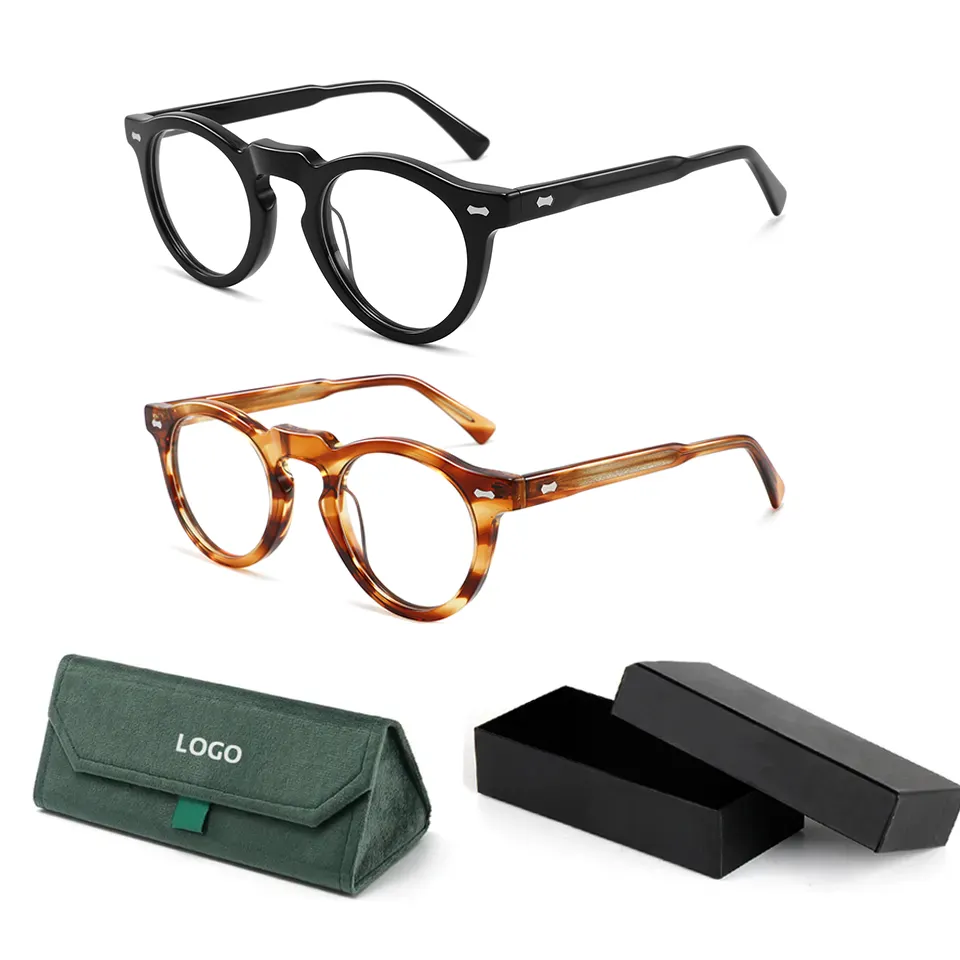 2023 New Arrival Luxury Designer Acetate Optical Glasses Frame High End Women Men Eyeglasses