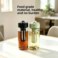 Nouvelle Bouteille d'Eau Portable Unisexe Iinmei 2026 avec Filtre Intégré et Poignée, Anti-Fuite, pour Boissons Froides, en Boîte Couleur
