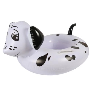 Gran oferta 2024, anillos de natación inflables para niños, asiento de Pvc, Animal de dibujos animados, anillo de asiento para bañera de bebé - Product Image 2