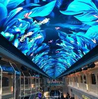 Lionled Layar LED Plafon Tetap Dalam Ruangan Berkualitas Tinggi P1.86 4K HD Full Color Kabinet Aluminium Die Casting Kecerahan Tinggi