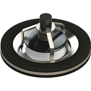 Clapet anti-retour manuel BLOCK-H20 HYDRO G 1 \ "1/2 \" pour structure papillon d'arrêt de boule de médias de gaz d'eau de pétrole - Product Image 1