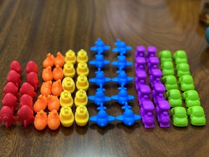 Juguete Educativo de Aprendizaje de Matemáticas para Niños, de Goma Suave, con Forma de Animales y Dinosaurios, para el Desarrollo Cognitivo, Clasificación de Colores, Conteo y Método Montessori - Product Image 3