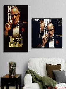 Affiche du film Père Noël, impression d'art classique sur toile, style gangster, avec Al Pacino, fabriquée en Chine, décoration murale - Product Image 2