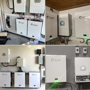 Sunpal ชุดระบบพลังงานแสงอาทิตย์ไฮบริด10Kw 5Kw, ชุดระบบพลังงานแสงอาทิตย์10KW SP10KW-OFF ครบชุด - Product Image 5