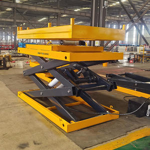 최고 품질 전기 유압 고정식 가위형 리프트 테이블 2톤 3톤 4톤 5톤 고정식 가위형 리프트 플랫폼 CE ISO 인증 - Product Image 2