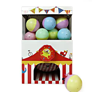 Tùy Chỉnh In Ấn Giấy Bao Bì Capsule Toy Surprise Egg Đồ Chơi Hộp Carton Cho Trẻ Em