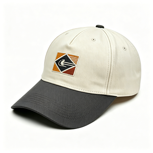 Casquette de baseball tendance personnalisée en coton à 6 panneaux avec logo brodé de haute qualité OEM pour hommes et femmes, vente en gros - Product Image 3