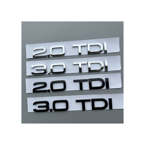3.0TDI 2.0TDI adesivo per auto in ABS per <span class=keywords><strong>audi</strong></span> - Product Image 1