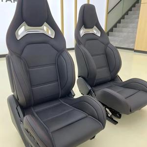 Coprisedili Posteriori in Fibra di Carbonio per <span class=keywords><strong>Mercedes</strong></span> Classe C Coupé <span class=keywords><strong>C205</strong></span> C43 AMG - Product Image 1