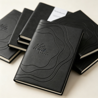 Carnet de notes personnalisé en cuir PU, journal vintage pour voyageurs, idéal pour la gravure