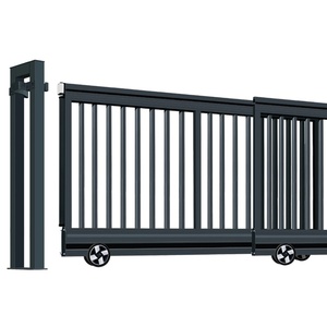 Motor de Puerta Telescópica Automática de Alta Calidad para Entrada Principal, Puerta Automática para Escuelas - Motor de Puerta Corredera Paralela de Aleación de Aluminio - Product Image 1