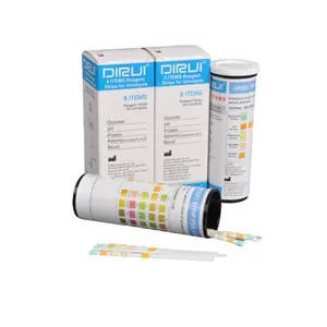 Ce Gemarkeerd Dirui Urinalysis Hoge Kwaliteit 5 Parameters Urine Strip