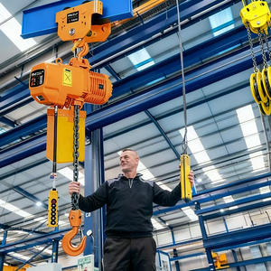 Palans électriques à chaîne à vente chaude 2025, 5 tonnes, hauteur de levage de 9 m, personnalisés, 220 V, 380 V, étanches, certifiés CE ISO pour entrepôt - Product Image 1