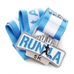 Medalla de Premio Personalizada de Metal para Deportes, Maratón 5K, Fútbol, Taekwondo, Natación, Fabricante de Medallas - Product Image 6