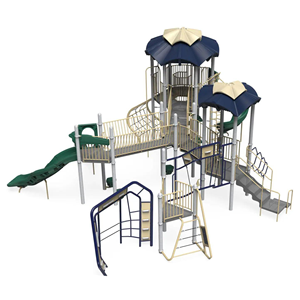 Juego de Toboganes para Exteriores para Jardín Residencial, Área Residencial, <span class=keywords><strong>Parque</strong></span> <span class=keywords><strong>Municipal</strong></span>, Resort, <span class=keywords><strong>Parque</strong></span> <span class=keywords><strong>Infantil</strong></span> al Aire Libre - Product Image 3