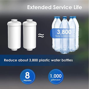 Hệ thống lọc nước bằng trọng lực đặt trên mặt bàn với cửa sổ hiển thị mực nước, bộ lọc than hoạt tính, bộ lọc fluoride cho gia đình, cắm trại - Product Image 2