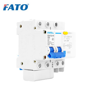 FATO <strong>Earth</strong> <strong>Leakage</strong> <strong>Circuit</strong> <strong>Breaker</strong> 1-63A 230V 400V AC DZ47LE 1/2/3/4 Poles With Overload ELCB RCBO RCD C Type - Product Image 4