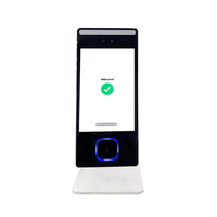 RAKINDA F9 Reconocimiento Facial, Reconocimiento de Huella Dactilar, Reconocimiento de Código QR, Tarjeta IC con Función de Lector de Venas de la Palma