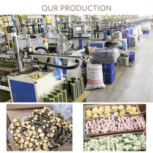 शादी के घर सजावटी फूलों के गुलदस्ता गोल्डन बॉल के लिए गोल्डन बॉल क्रीन्याथेमम गुच्छा - Product Image 3