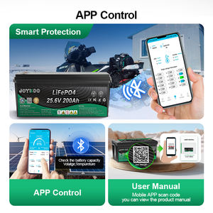 24V200Ah 25.6V 200ah 24V 5kWh LiFePO4 LFP paket baterai Lithium-ion untuk Forklift perahu Yacht penyimpanan energi rumah - Product Image 5
