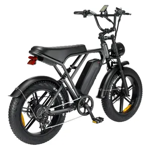 OEM工厂批发价20英寸胖轮胎超级电动自行车73 Ebike 500W 750W电动混合动力自行车踏板车电动自行车