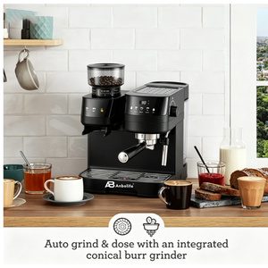 Cafetière ANBOLIFE OEM ODM, carafe de 10 tasses, mousseur pliable, filtre permanent noir et réservoir amovible, compatible <span class=keywords><strong>lave</strong></span>-<span class=keywords><strong>vaisselle</strong></span> - Product Image 4