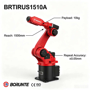 Robot Industrial de 6 Ejes con Servomotor BORUNTE 1510A, Carga Útil de 10 kg, Motor y Caja de Cambios, Alta Precisión de Repetición para Ensamblaje - Product Image 1