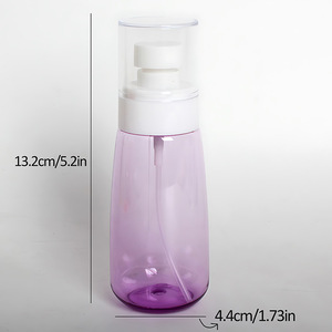 Flacon pulvérisateur en plastique PET de 100 ml, imprimé en sérigraphie multicolore, brume fine pour désodorisant/protecteur <span class=keywords><strong>solaire</strong></span>/cosmétique/lotion capillaire - Product Image 5