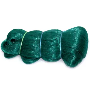 Nylon-Einfasernetz grünes Fangnetz 0,17 mm Gitternetz für den Schleppnetz-Angeln nach Indien und Malaysia