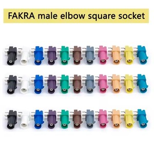 Conector Automotriz FAKRA SMB-JWE Macho en Ángulo con Pin Hembra y Pines FAKRA 50JWE Tipo A/B/C/D/<span class=keywords><strong>E</strong></span>/F/G/Z - Product Image 2