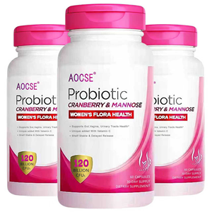 פרוביוטיקה טבעונית אורגנית ללא גלוטן לנשים בוגרות, תוסף תזונה לטיפול וגינלי, מותג פרטי OEM, רב מכר. - Product Image 1