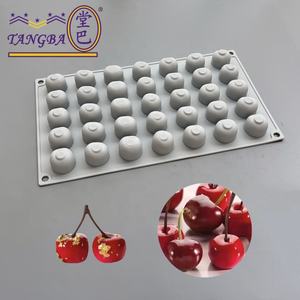 Tangba <span class=keywords><strong>petit</strong></span> moule à Mousse de cerise pour fruits pâtisseries françaises et pâtisseries occidentales bricolage moule à Mousse en Silicone outil de gâteau personnalisable - Product Image 4