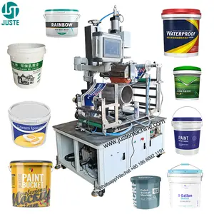 Computer Control Hot Foil Stamping Machine Serial Number Hot Stamping Machine For Sponge Foam Inlaysole Carpets Plastic Bucket
