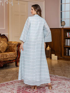 Baumwolle Kurta Pant Set mit Dupatta Indian Ethnic Print Salwar Kameez Pakistani sche Art Georgette Lehenga Choli für Winter partys - Product Image 3