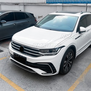 For Volkswagen Tiguan MK2.5 2021-2023 <b>Styling</b> Kit Car <b>Styling</b> Trim <b>Head</b> Light Lamp Eyelids Eyebrow Headlight Decoration Body Kit - Product Image 3