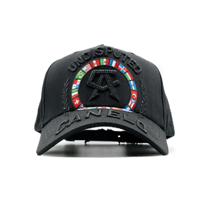 全新原装品质麂皮帽檐 3D 刺绣徽标弧形帽檐 5 片式棒球帽 Gorras Nfc Code the Supplier Barbas Hats Caps - Product Image 5