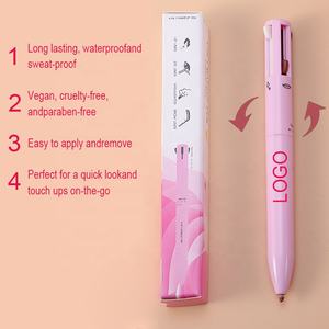 Stylo de maquillage multifonctionnel Pen4-in-1 finition nacrée mate Eyeliner Lip Liner Stylo surligneur - Product Image 5