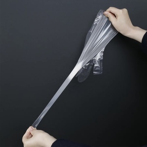 Individually Wrapped Disposable Waterproof Soft PE <b>Plastic</b> <b>Gloves</b> for Kitchen Cooking Cleaning Food Handling Safe Hand - Product Image 5