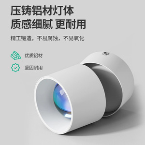 ไฟสปอตไลท์แบบฝังปรับมุมได้ แสงวอลวอชเชอร์ LED มุมลำแสง 120 องศา สำหรับห้องนั่งเล่น ทางเข้าบ้าน แสงไฟสร้างบรรยากาศ - Product Image 3