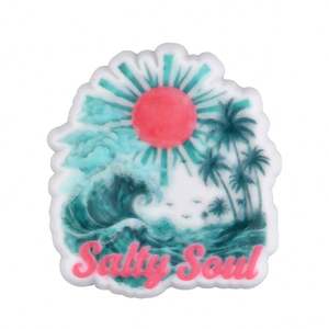 2024 Groothandel Nieuwe Aanwinst Eco-vriendelijke Kleurrijke Klassieke Cartoon Op Maat <span class=keywords><strong>NCAA</strong></span> Serie PVC Clog Charm Klaar voor Verzending - Product Image 5