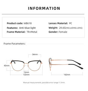 Nouveau Vente en gros de haute qualité Oeil de chat Lot de stockage de lunettes optiques Lunettes photochromiques anti-lumière bleue Prix Cadres <span class=keywords><strong>Bose</strong></span> - Product Image 4
