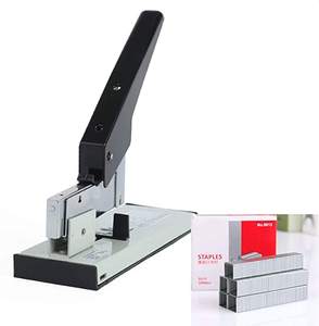 Yüksek kaliteli üst ofis kırtasiye ağır Jumbo endüstriyel zımba Max 240 levhalar manuel güç metalden yapılmış - Product Image 3